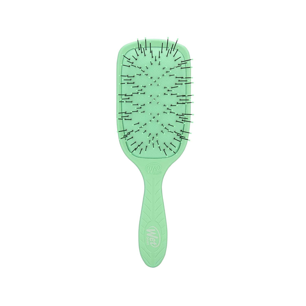 Wet Brush Go Green Paddle Detangler Thick Hair for Wide Hair Brush Green