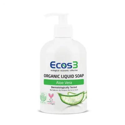 Ecos3 Organic Aloe Vera Liquid Soap - Gentle, Natural Hand Cleanser, 16.91 fl oz Ecos3 Organic Aloe Vera Liquid Soap - Natural Hand Cleanser Organic liquid soap, Aloe Vera soap, Natural hand soap, Eco-friendly soap, Gentle cleansing soap, Hand care, Natural personal care, Sensitive skin products, Eco-friendly products, Liquid soap, Organic soap, Aloe Vera benefits, Natural cleansing