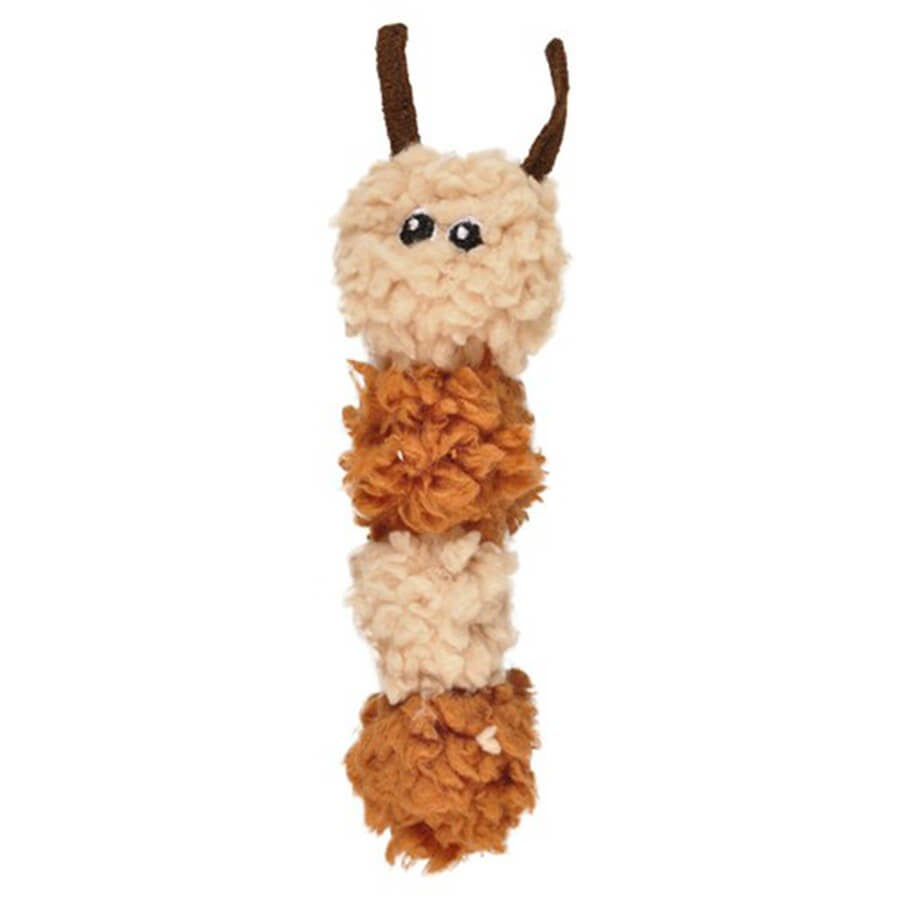 Flamingo Cat Fieber Feathered Caterpillar Toy for Cats 13 cm
