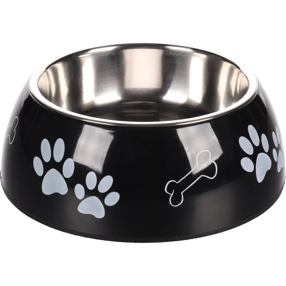 Flamingo Divar Paw & Bone Metal Pet Bowl for Small Breeds 230 ml