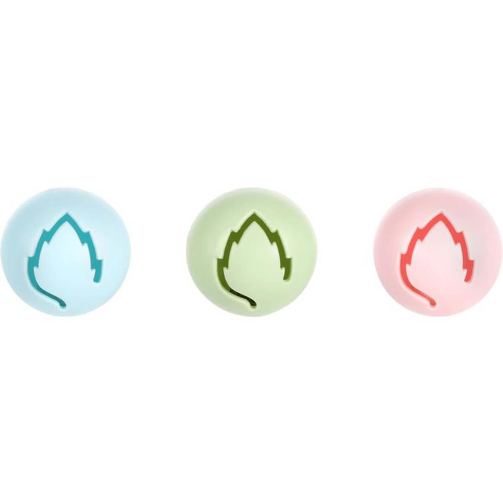 Flamingo Iris Light and Sound Cat Toy Balls 3-Pack 4cm