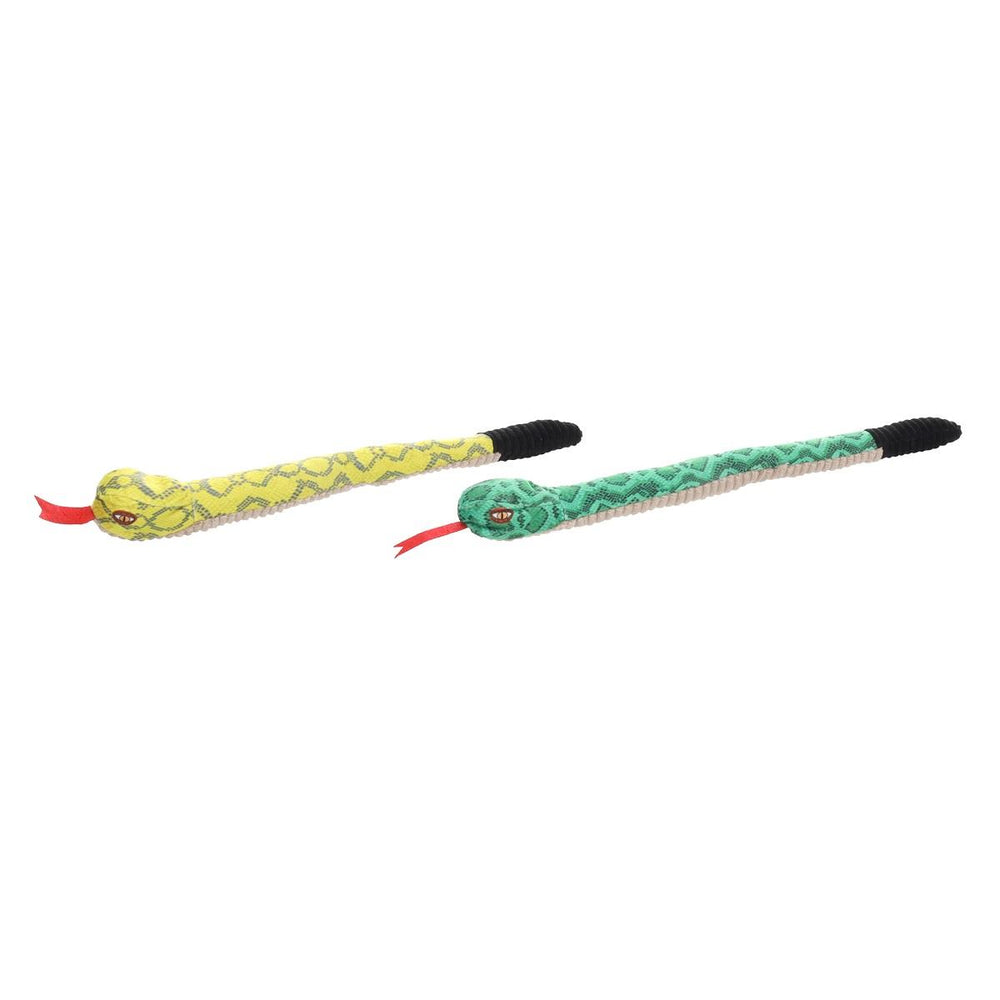 Flamingo Sisso Plush Snake Cat Toy for Active Play 14.5in