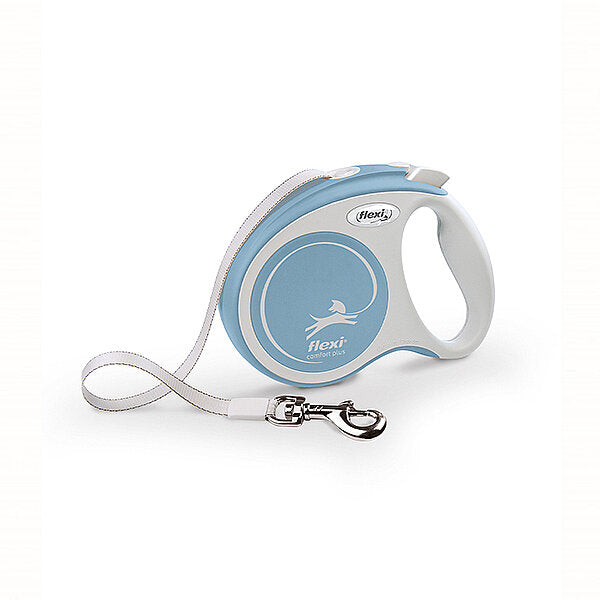 Flexi Comfort Plus Retractable Dog Leash 5m Light Blue S