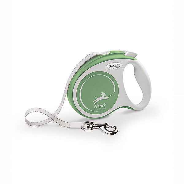 Flexi Comfort Plus Retractable Dog Leash 5m Light Green S