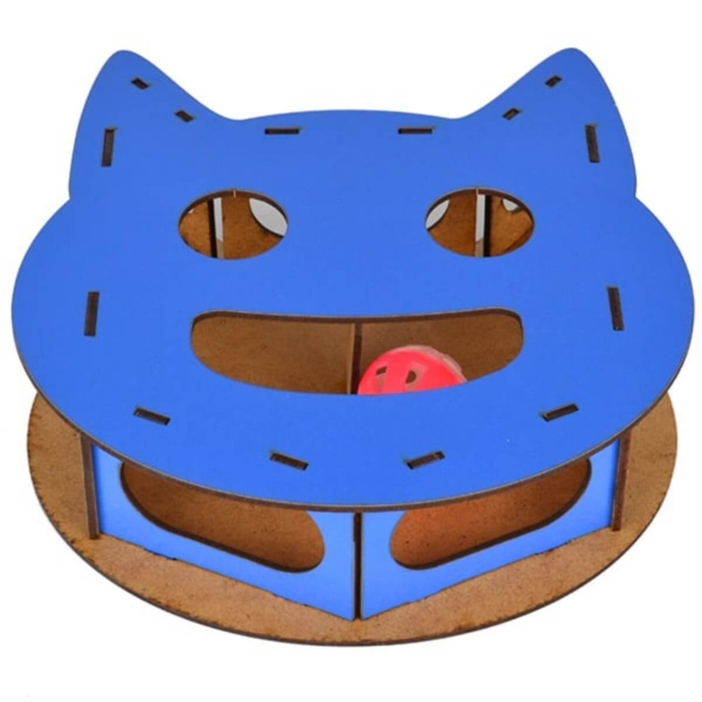 Pet Style Two-Tier Cat Play Console for Active Play