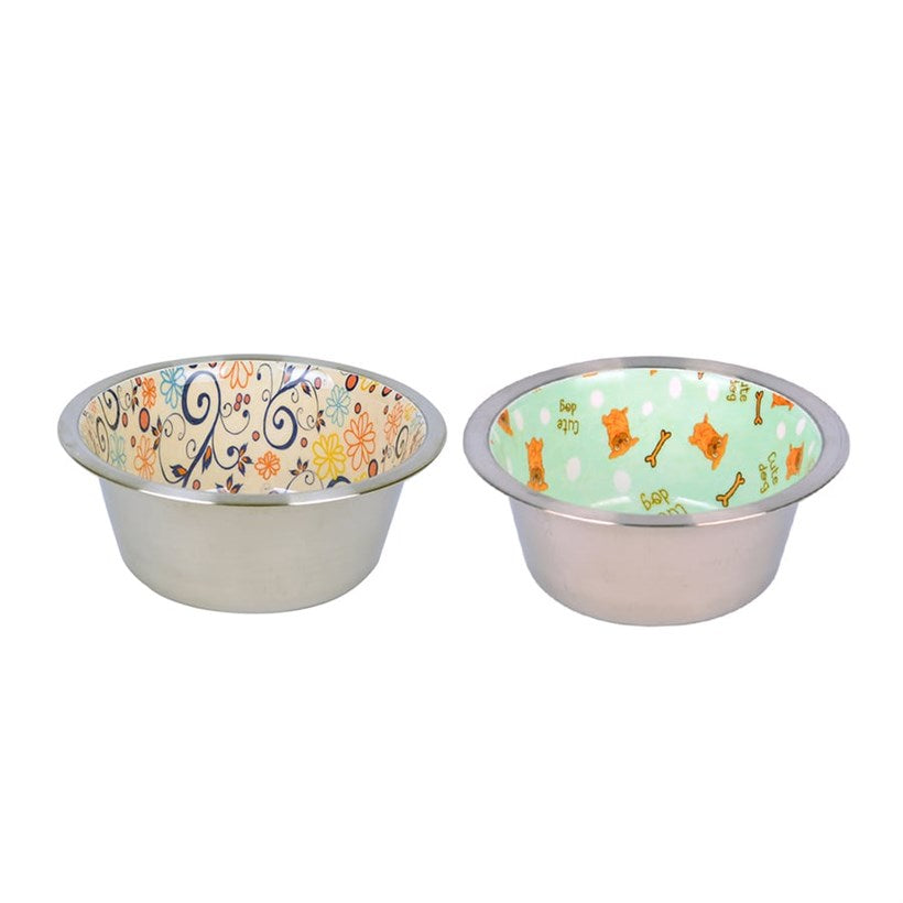 Flip Pet Ceramic Coated Stainless Steel Pet Bowl 275 ml
