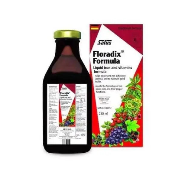 Floradix Liquid Iron and Vitamins Supplement - 250 ml