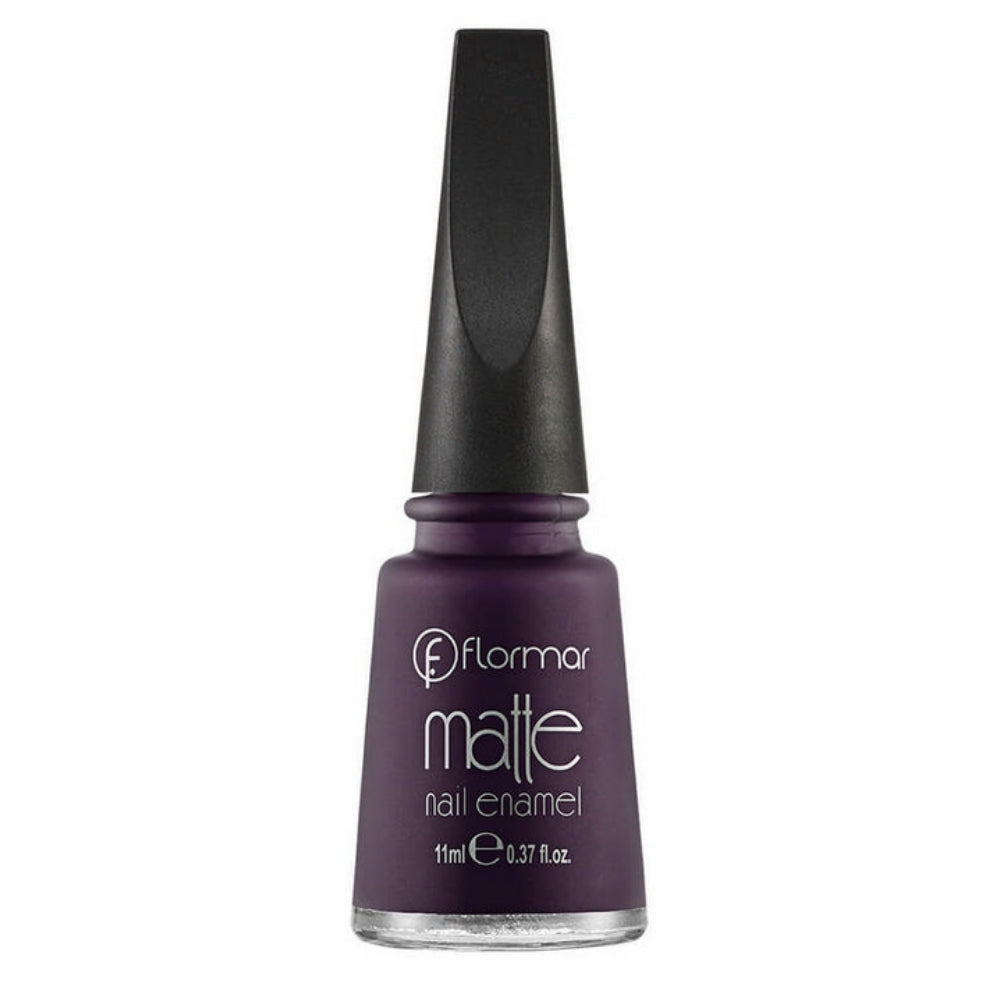 Flormar Matte Nail Enamel M11 Pure Purple 11ml