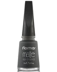 Flormar Matte Nail Polish in M03 Elegant Grey 11ml