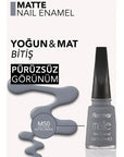 Flormar Matte Nail Polish in M50 Mistral Breeze 11ml