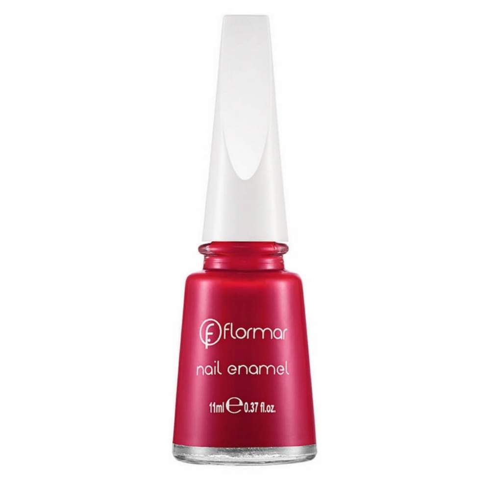Flormar Nail Enamel 127 Berry Nuances Glossy Nail Polish 11ml
