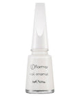 Flormar Nail Enamel 310 Snow White Glossy Nail Polish 11ml
