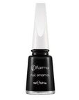 Flormar Nail Enamel 313 Black Minimalism Glossy Polish