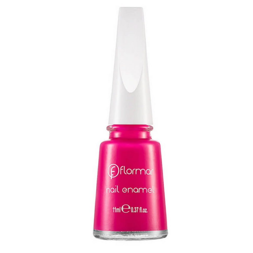 Flormar Nail Enamel 407 Haute Pink Glossy Nail Polish