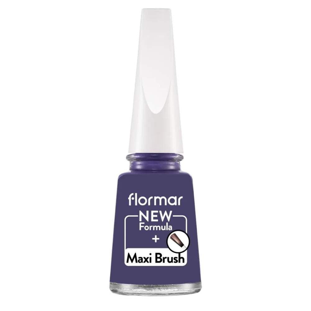 Flormar Nail Enamel 425 Soft Purple Glossy Polish 11ml