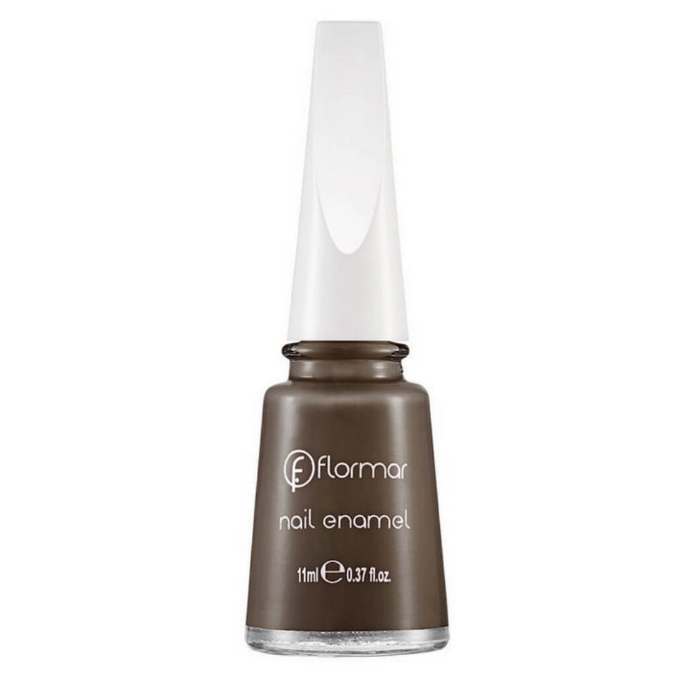 Flormar Nail Enamel 428 Hot Chocolate Glossy Polish