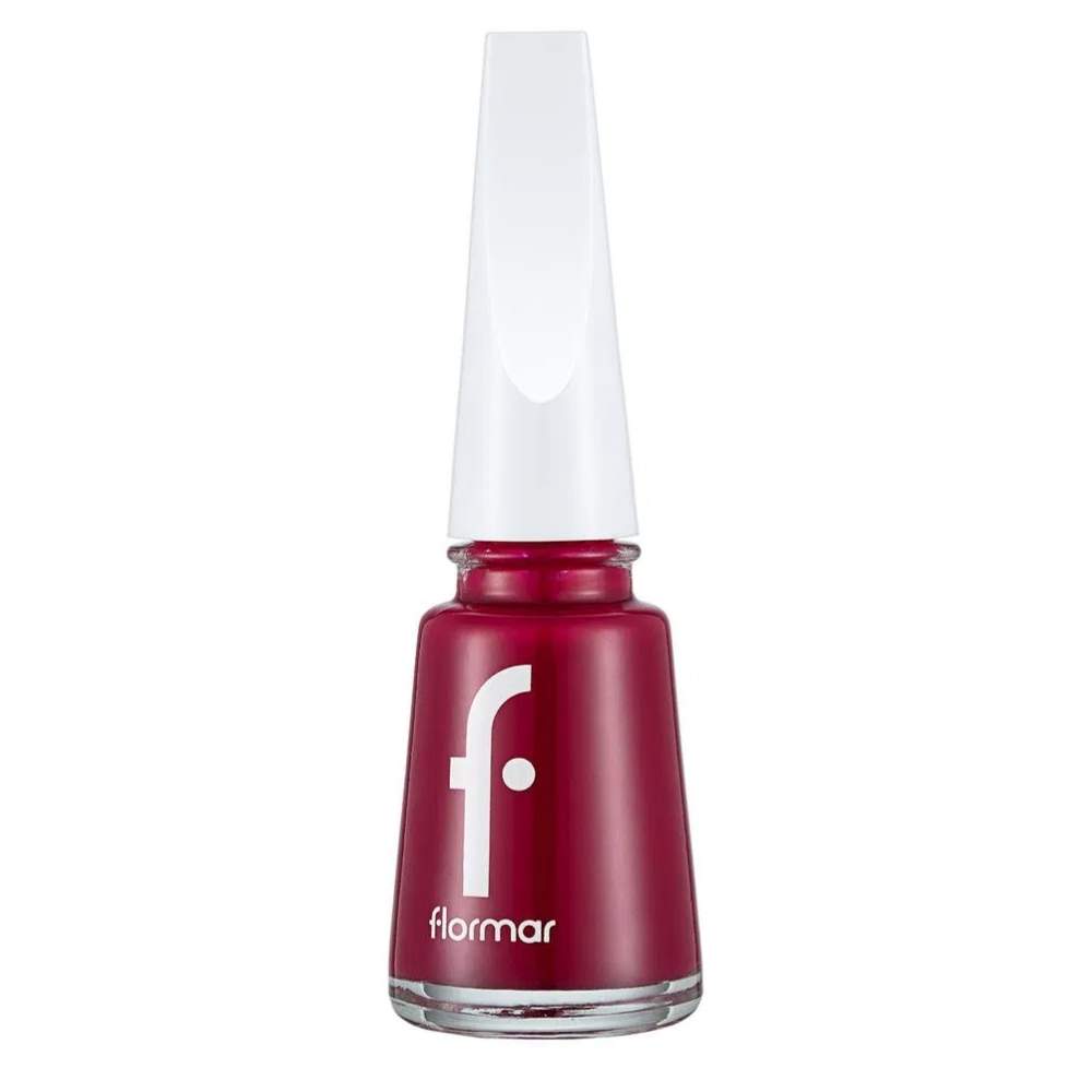 Flormar Nail Enamel 482 Blackberry Glossy Polish