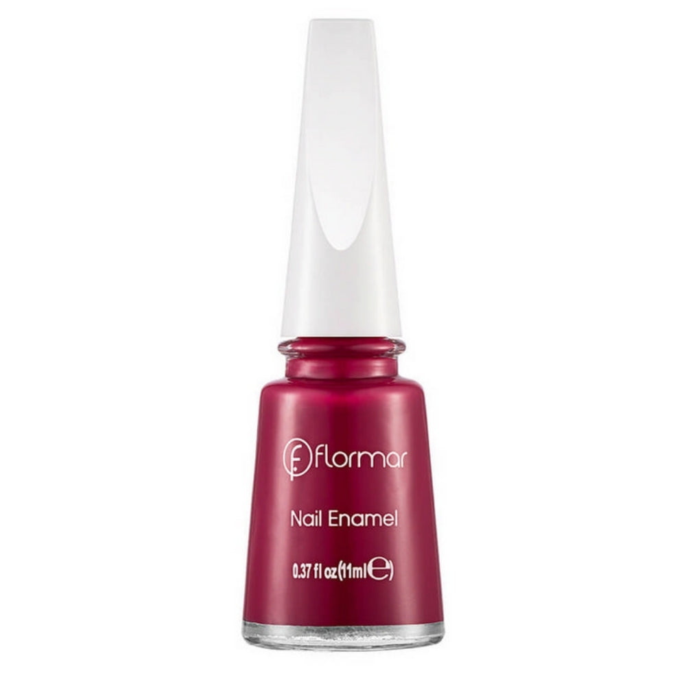 Flormar Nail Enamel 482 Expressive Blackberry Glossy Polish 11ml