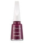Flormar Nail Enamel 517 Chic Raspberry Glossy Polish