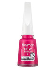 Flormar Nail Enamel 058 Bright Rose High-Shine Polish