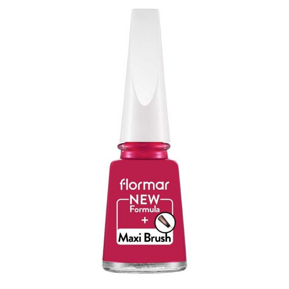 Flormar Nail Enamel 125 Stylish Roses High-Shine Nail Polish 11ml