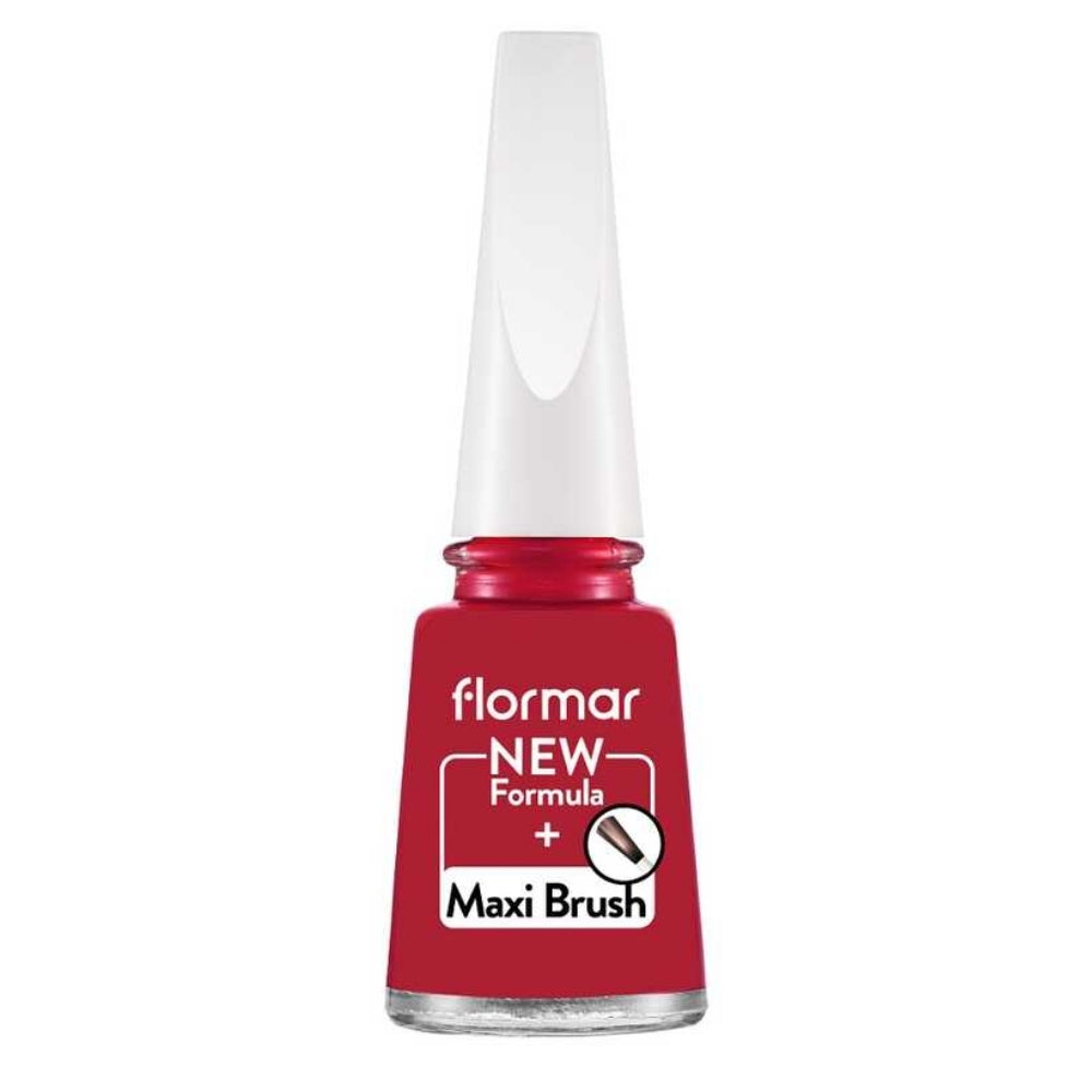 Flormar Nail Enamel 127 Berry Nuances High-Shine Nail Polish