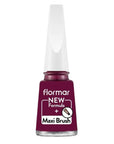 Flormar Nail Enamel 517 Chic Raspberry Glossy Polish