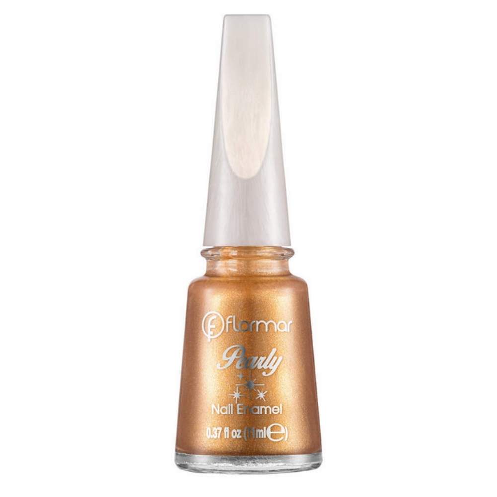 Flormar Pearly Nail Enamel in 386 Golden Beauty 11ml