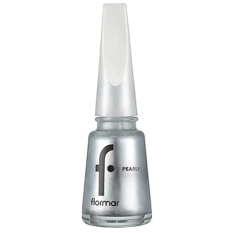Flormar Pearly Nail Polish in Stylish Silver PL390