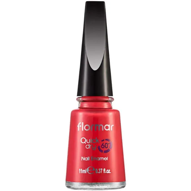 Flormar Quick Dry Nail Polish in QD03 Bright Coral