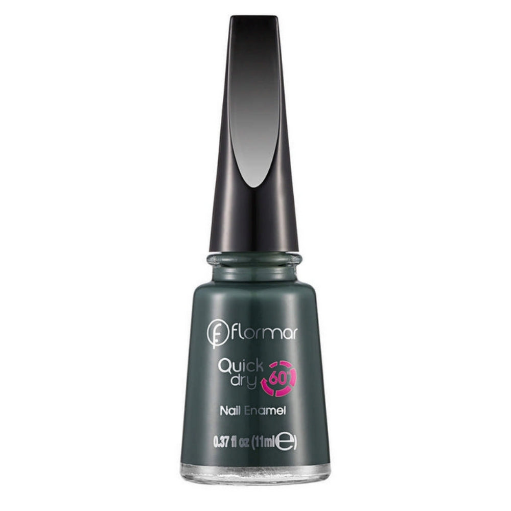 Flormar Quick Dry Nail Enamel QD23 Khaki Green 11ml