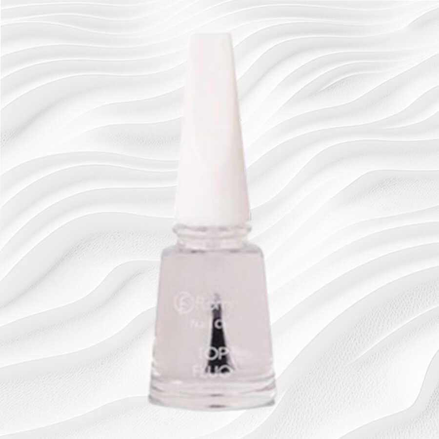 Flormar Top Fluo Nail Care Glossy Top Coat 11 ml