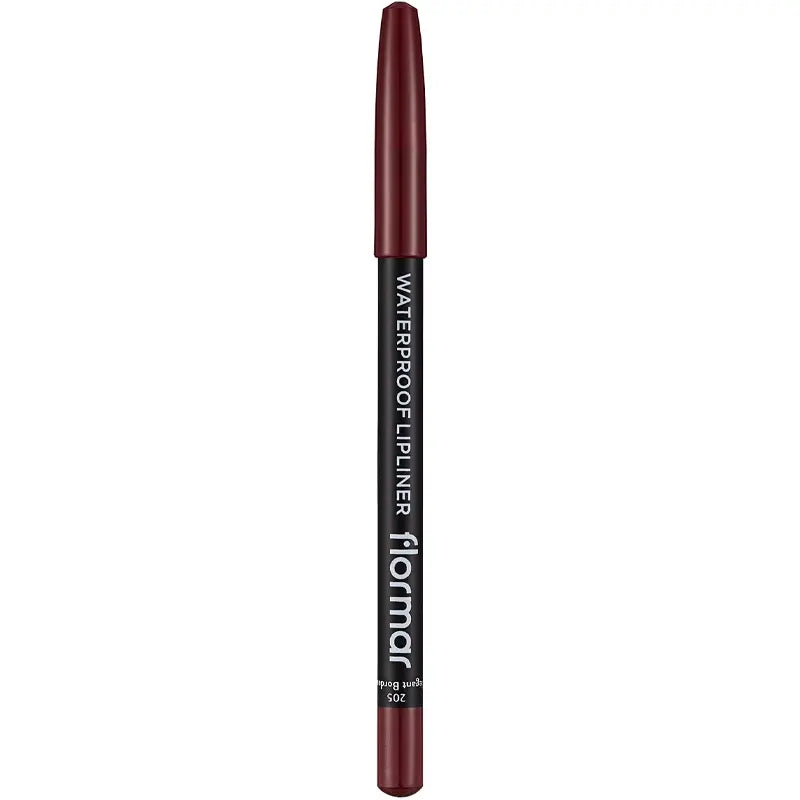 Flormar Waterproof Lipliner 205 Elegant Bordeaux 1.14g