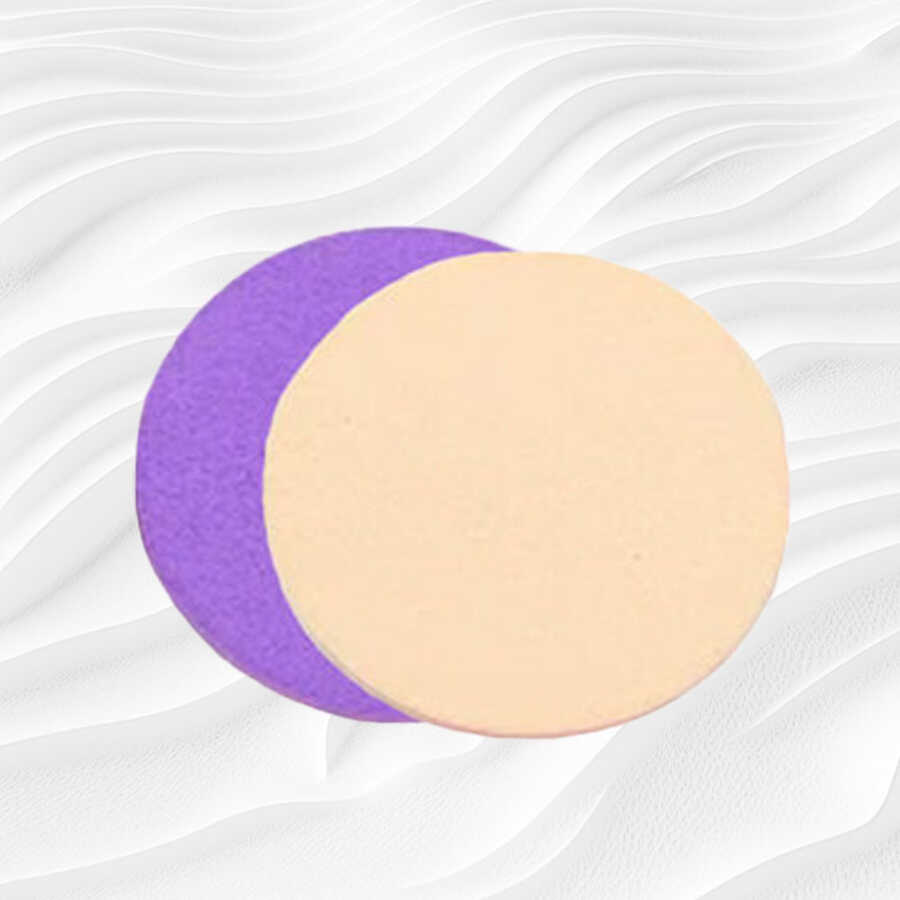 Flower Makeup Sponge Duo for Even Application 2 Count