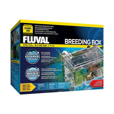 Fluval Small Hanging Plastic Fish Breeder Box 16x12x12 cm