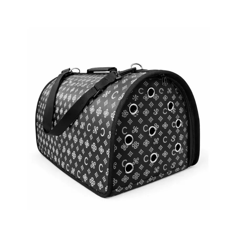 Flybag Closed Black Cat Carrier Bag 44x28x28 cm