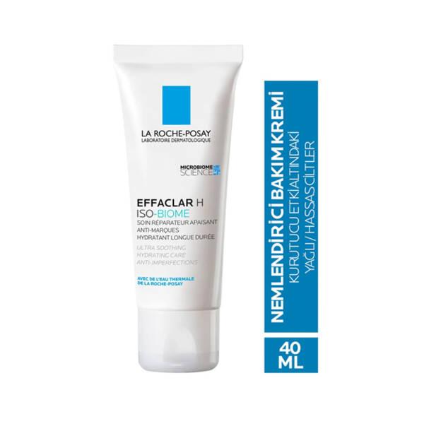La Roche Posay Effaclar H ISO-Biome Moisturizing Cream for Oily Skin - Non-Comedogenic, Hydrating Cream with ISO-Biome Technology La Roche Posay Effaclar H ISO-Biome Moisturizing Cream - Hydrate Oily Skin La Roche Posay Effaclar H, Moisturizing cream for oily skin, Non-comedogenic skincare, ISO-Biome technology, Hydrating cream for acne-prone skin, Skincare for oily skin, Acne treatment, Non-comedogenic moisturizer, Glycerin, Squalane, La Roche Posay products, Skincare solutions, Hydrating cream, Oily skin 