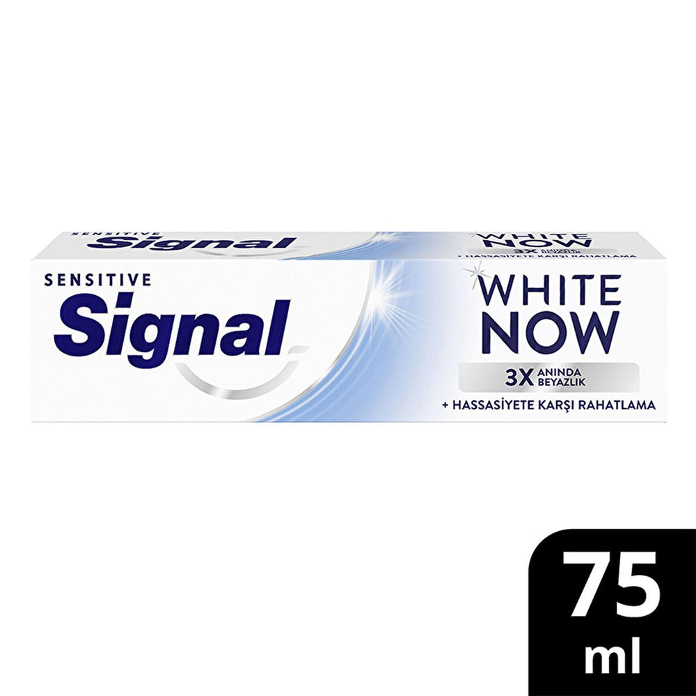 Signal White Now Sensitive Toothpaste for Sensitive Teeth - Instant Whitening & Sensitivity Relief - 2.54 fl oz - view 4
