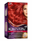 Wella Koleston Supreme Hair Color 77/44 Fire Red | 1 Kit - image 10