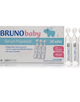 Bruno Baby Saline Solution for Nasal Care - Preservative-Free, 20 Single-Use Vials, Safe for Newborns Bruno Baby Saline Solution - Safe & Gentle Nasal Care Saline solution for babies, Nasal care for newborns, Preservative-free baby saline, Single-use saline vials for infants, Bruno Baby Serum Fizyolojik, Baby care products, Newborn essentials, Gentle nasal care, Eye care for infants, Preservative-free baby products