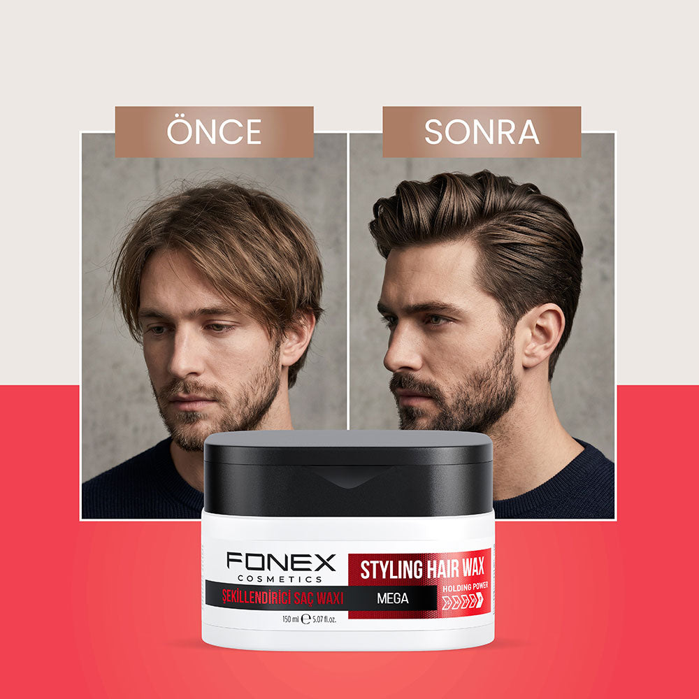 Fonex Styling Hair Wax Mega Holding Power 150ml