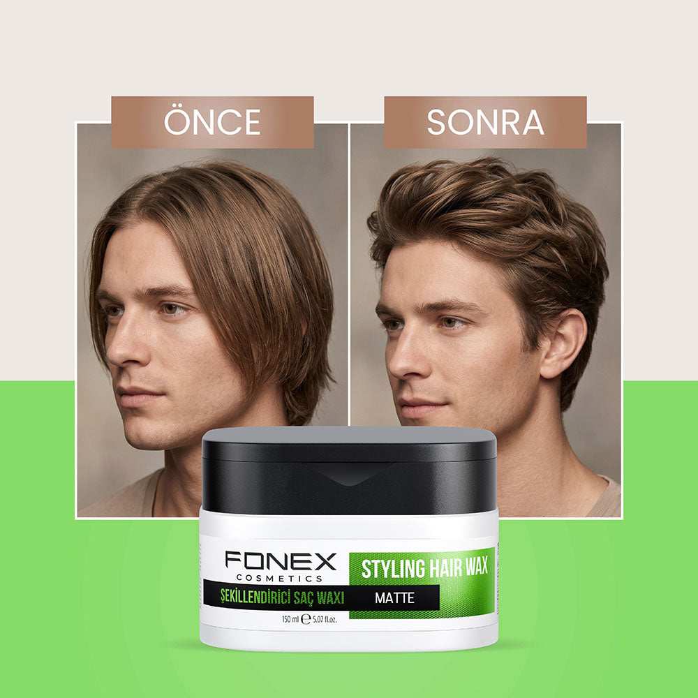 Fonex Styling Hair Wax Matte for Natural Volume 150ml