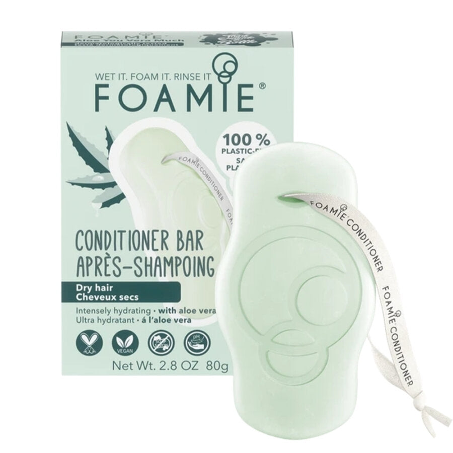 Foamie Aloe You Vera Conditioner Bar for Dry Hair 80g