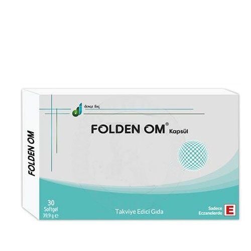 Denge Ilac Folden OM Multivitamin & Omega-3 Support 30 Capsules