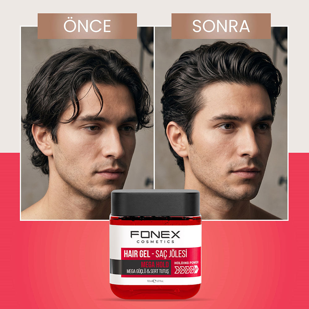 Fonex Mega Strong Hair Gel Maximum Hold 150 ml