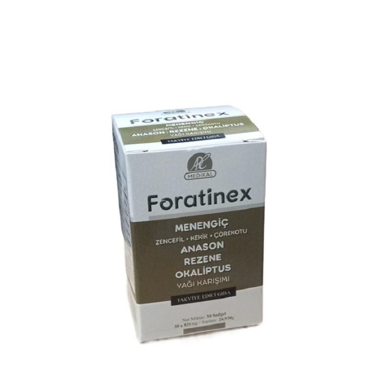 Ade Medikal Foratinex Herbal Oil Supplement 30 Capsules