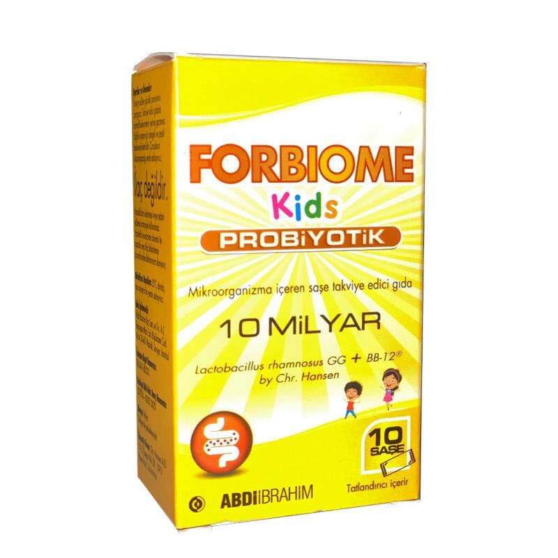 Forbiome Kids Probiotic 10 Billion Microorganisms 10 Sachets