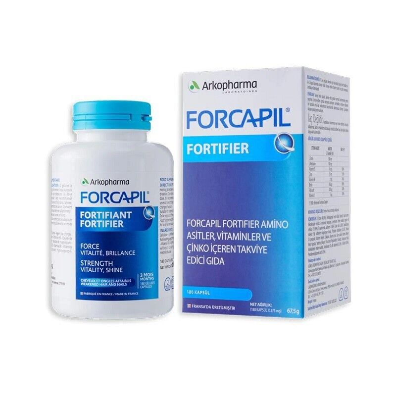 Arkopharma Forcapil Fortifier Hair & Nail Support 180 Capsules
