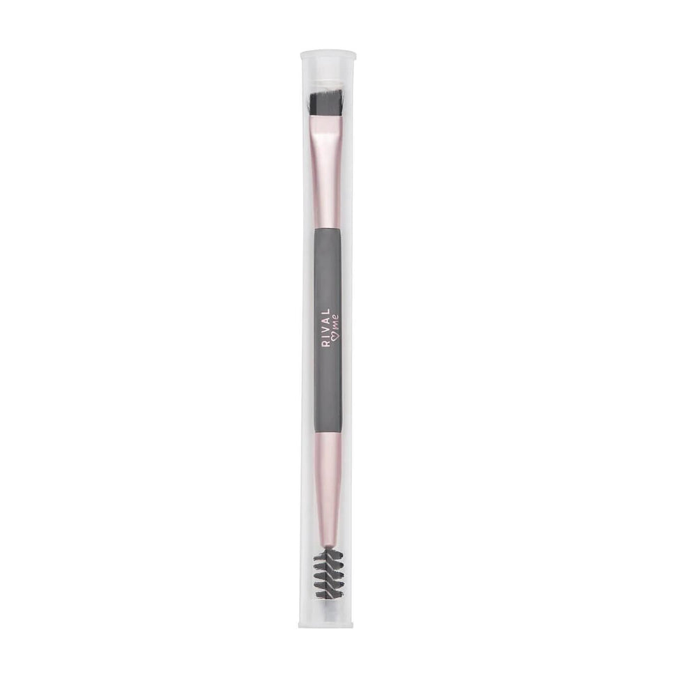 Rival Loves Me 2-in-1 Brow & Lash Brush for Grooming & Shaping