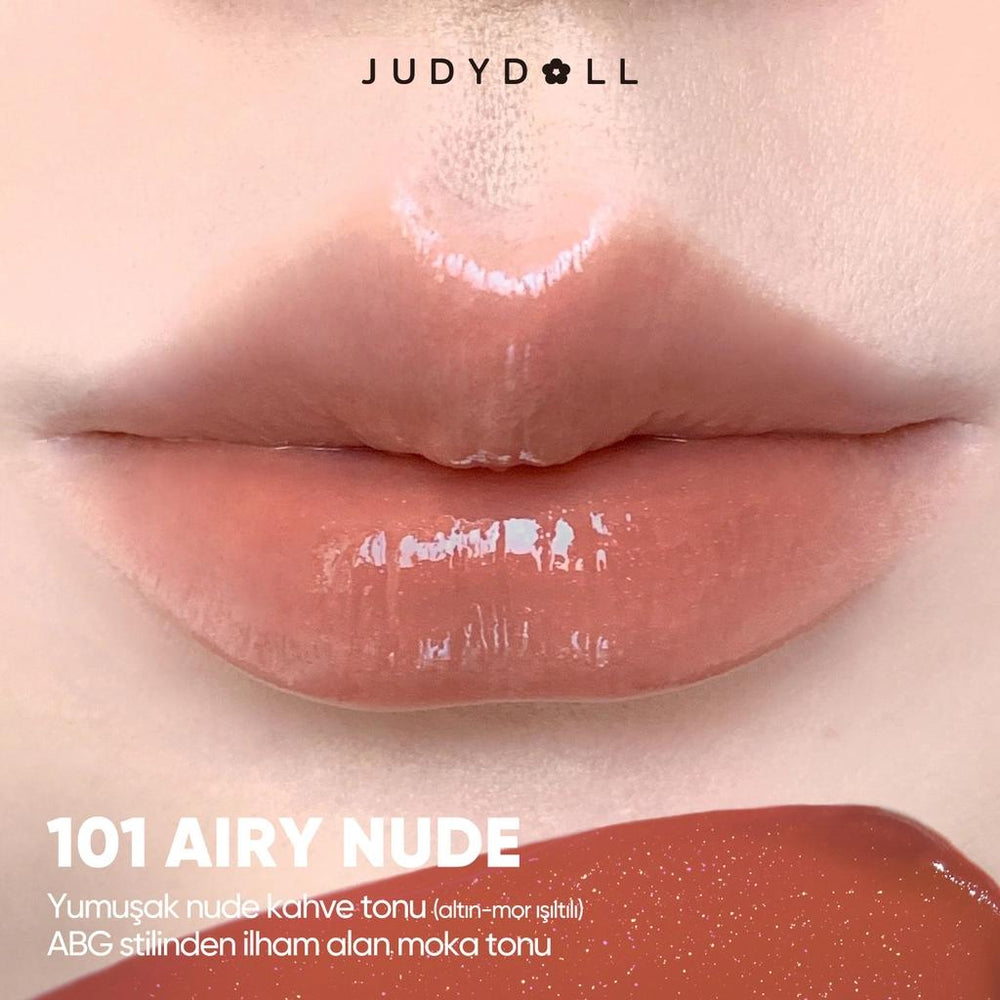 Judydoll Stay Shine PDRN Lipstick 101 Airy Nude